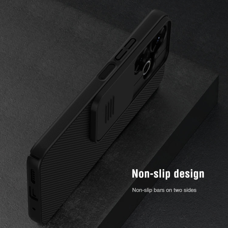 For Xiaomi Poco M6 4G NILLKIN Black Mirror Series Camshield PC Phone Case(Black) - Xiaomi Cases by NILLKIN | Online Shopping UK | buy2fix