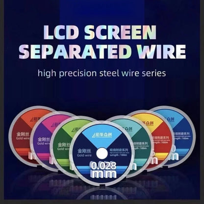 0.02mm x 100m Curved LCD Screen Separation Diamond Wire - Others by buy2fix | Online Shopping UK | buy2fix