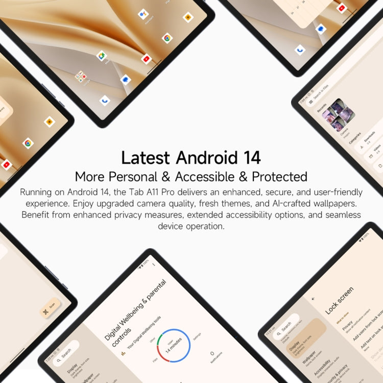 [HK Warehouse] Ulefone Tab A11 Pro Tablet PC, 8GB+256GB, 11 inch Android 14 MediaTek Helio G99 Octa Core 4G Network, EU Plug(Space Gray) - Other by Ulefone | Online Shopping UK | buy2fix