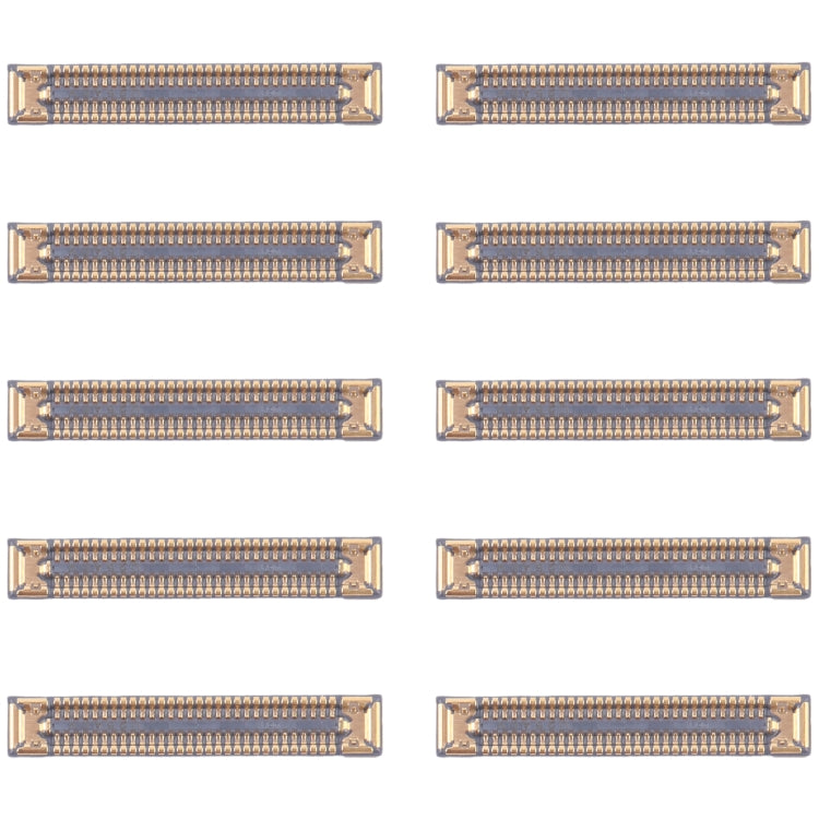 For Samsung Galaxy S22+ 5G SM-S906B 10pcs Motherboard LCD Display FPC Connector - Galaxy S Series Parts by buy2fix | Online Shopping UK | buy2fix