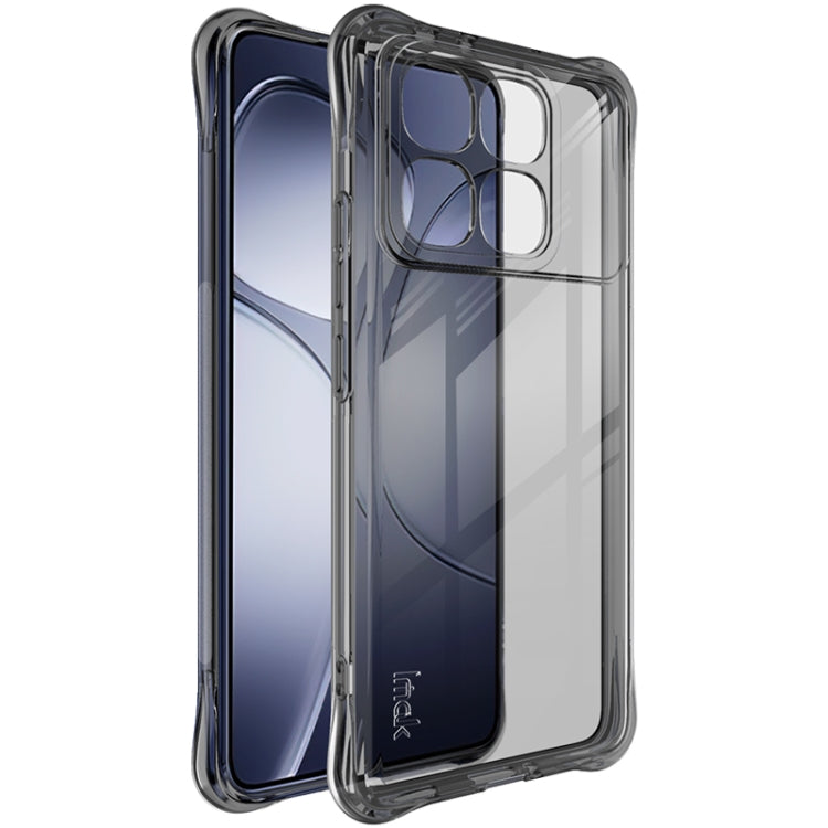 For Redmi K70 Ultra 5G imak Shockproof Airbag TPU Phone Case(Transparent Black) - Xiaomi Cases by imak | Online Shopping UK | buy2fix