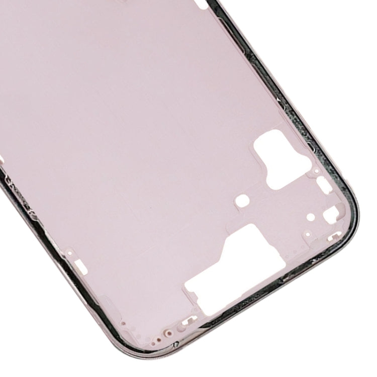 For iPhone 15 Middle Frame Bezel Plate with Side Keys + Card Tray, Version:China Version(Pink) - LCD Related Parts by buy2fix | Online Shopping UK | buy2fix