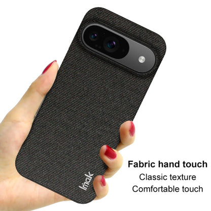 For Google Pixel 9 / 9 Pro imak Ruiyi Series Cloth Texture PU + PC Phone Case(Black) - Google Cases by imak | Online Shopping UK | buy2fix