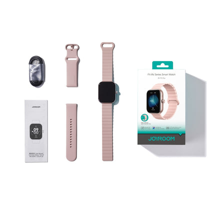 JOYROOM JR-FT5 Plus Fit-life Series Smart Watch, 1.96 inch Screen, Support BT Call / Heart Rate(Rose Gold) - Smart Watches by JOYROOM | Online Shopping UK | buy2fix