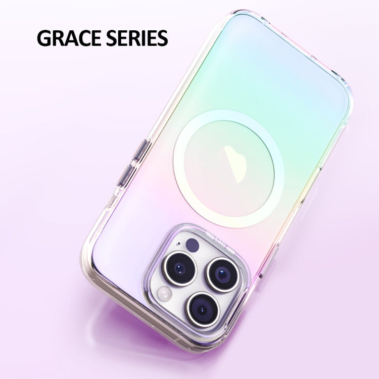 For iPhone 16 Pro TGVIS Grace Series MagSafe Magnetic Phone Case(Bronze) - iPhone 16 Pro Cases by TGVIS | Online Shopping UK | buy2fix