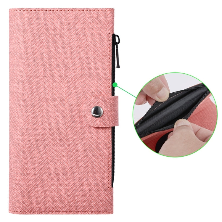 For iPhone 16 ViLi GBS-C Series MagSafe Magnetic RFID Leather Flip Phone Case(Pink) - iPhone 16 Cases by ViLi | Online Shopping UK | buy2fix