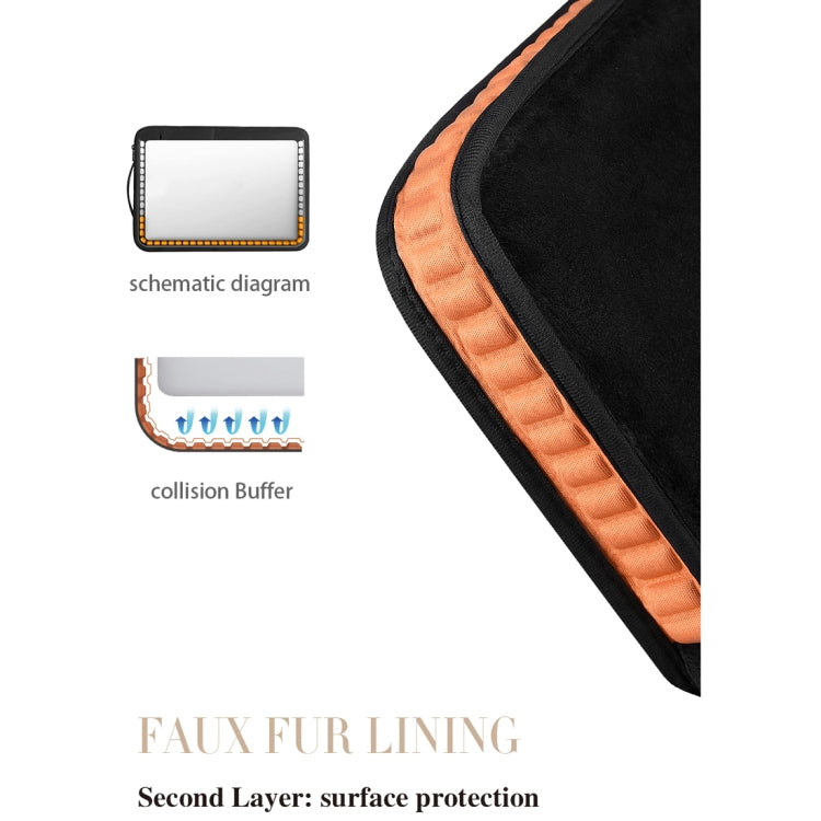 WIWU Alpha Nylon Travel Carrying Storage Bag Sleeve Case for 14 inch Laptop(Black) - 14.1 inch by WIWU | Online Shopping UK | buy2fix