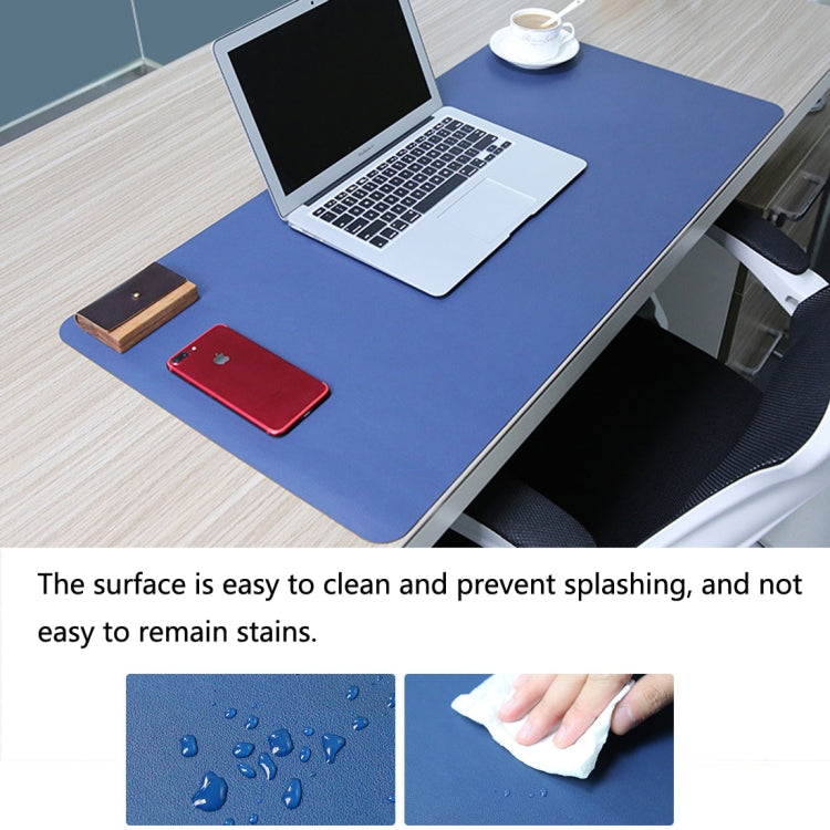 Multifunction Business Double Sided PU Leather Mouse Pad Keyboard Pad Table Mat Computer Desk Mat, Size: 80 x 40cm - Desk Pads by buy2fix | Online Shopping UK | buy2fix