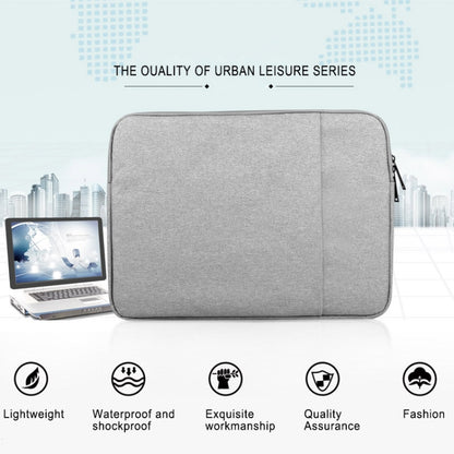 Universal Wearable Business Inner Package Laptop Tablet Bag, 13.3 inch and Below Macbook, Samsung, for Lenovo, Sony, DELL Alienware, CHUWI, ASUS, HP(Grey) - 13.3 inch by buy2fix | Online Shopping UK | buy2fix