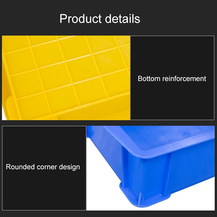 Thick Multi-function Material Box Brand New Flat Plastic Parts Box Tool Box, Size: 15.6cm x 10.1cm x 5.3cm(Blue) - Storage Bags & Boxes by buy2fix | Online Shopping UK | buy2fix