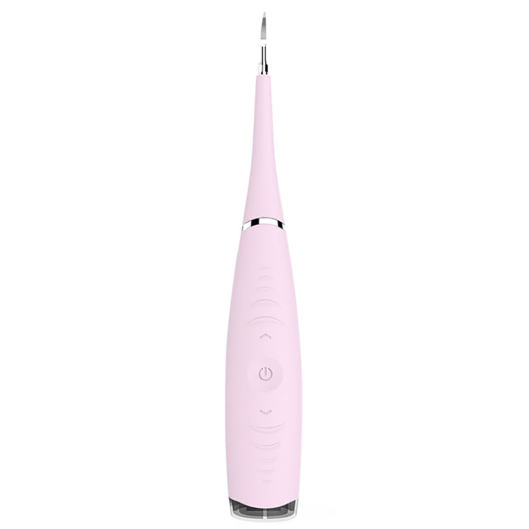 LSHOW YJK015A 3.7V USB Charging Five-speed Mode Waterproof Household Electric High-frequency Vibration Teeth Polisher(Pink) - Oral Irrigators by LSHOW | Online Shopping UK | buy2fix