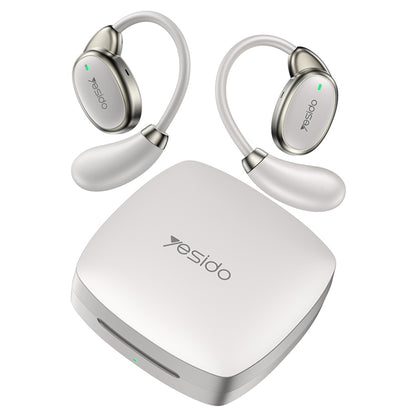 Yesido YSP19 OWS Open Wireless Bluetooth Earphone (White) - TWS Earphone by Yesido | Online Shopping UK | buy2fix