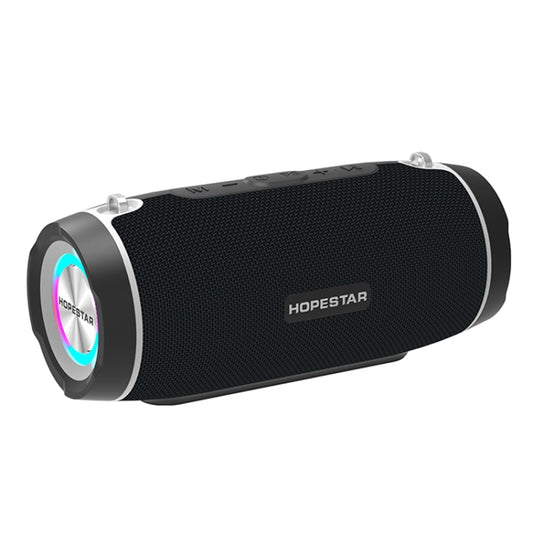 HOPESTAR H45 PARTY Portable Outdoor Waterproof Bluetooth Speaker, Support Hands-free Call & U Disk & TF Card & 3.5mm AUX & FM(Black) - Desktop Speaker by HOPESTAR | Online Shopping UK | buy2fix