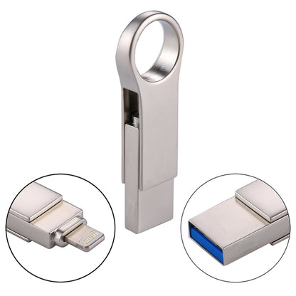 RQW-10D 2 in 1 USB 2.0 & 8 Pin 16GB Flash Drive - U Disk & Card Reader by buy2fix | Online Shopping UK | buy2fix