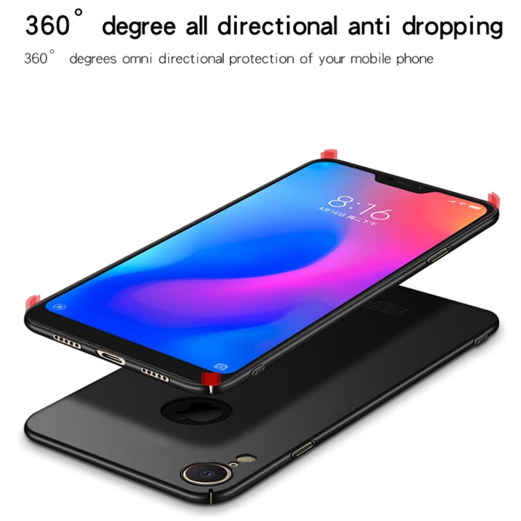 For iPhone XR MOFI Frosted PC Ultra-thin Full Coverage Case (Black) - More iPhone Cases by MOFI | Online Shopping UK | buy2fix