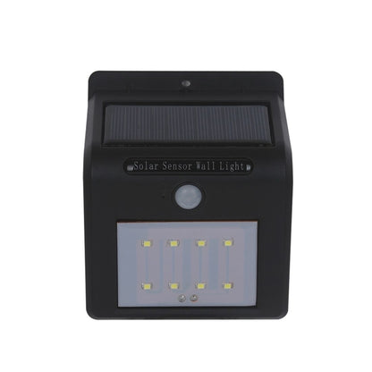 IP65 Waterproof White Light, 8 LEDs Solar Motion Sensor Wall Light with Solar Panel - Solar Lights by buy2fix | Online Shopping UK | buy2fix