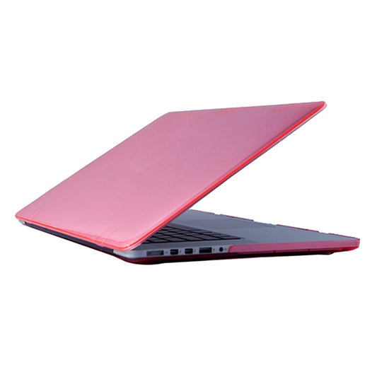 For 2016 New Macbook Pro 13.3 inch A1706 & A1708 Laptop Crystal PC Protective Case(Pink) - MacBook Pro Cases by buy2fix | Online Shopping UK | buy2fix