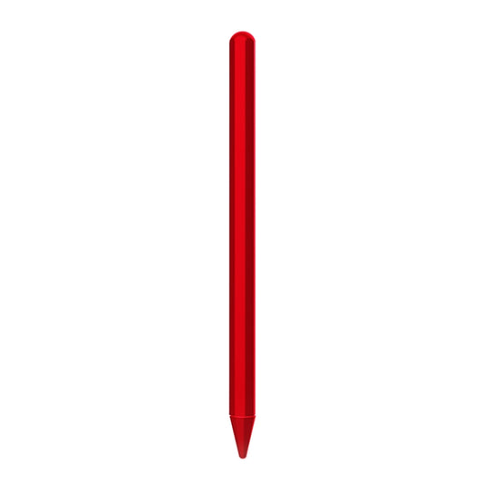 Stylus Pen Silica Gel Protective Case for Apple Pencil 2 (Red) - Pencil Accessories by buy2fix | Online Shopping UK | buy2fix