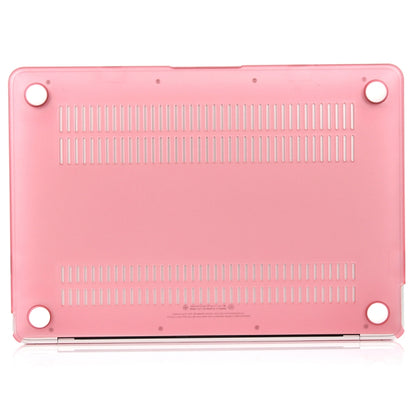 For MacBook Air 13.3 inch A1932 2018 & A2179 2020 & A2337 Laptop Matte Style Protective Case(Pink) - MacBook Air Cases by buy2fix | Online Shopping UK | buy2fix