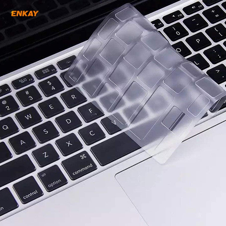 For MacBook Air 13.3 inch A1932 2018 ENKAY Hat-prince US Version of The Notebook Ultra-thin TPU Keyboard Protective Cover - Keyboard Protector by ENKAY | Online Shopping UK | buy2fix