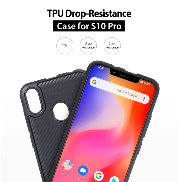 Drop-Resistance and Skid-Resistance TPU All round Protective Case for S10 Pro(Black) - More Brand by Ulefone | Online Shopping UK | buy2fix