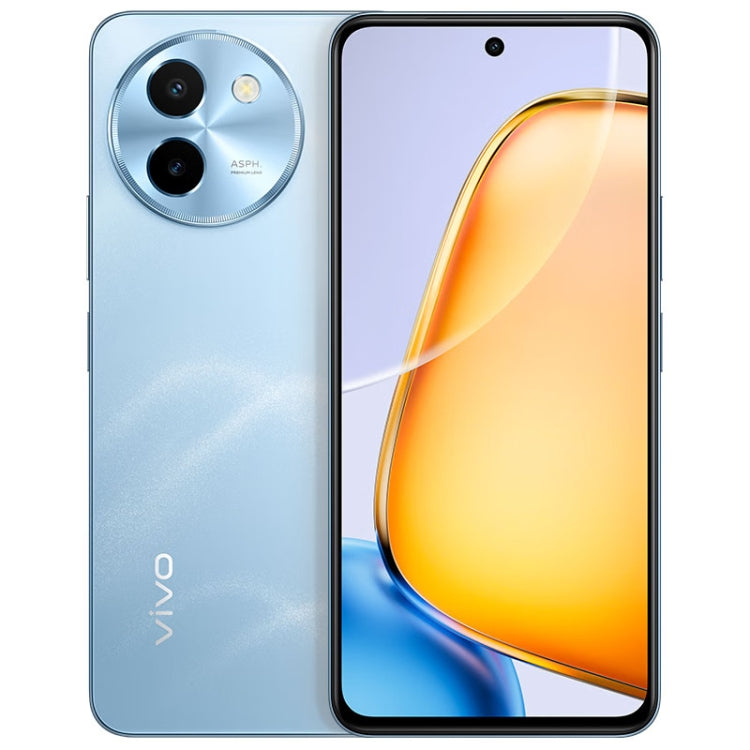 vivo Y200t, Dual Back Cameras, 12GB+512GB, Face ID Screen Fingerprint Identification, 6.72 inch Android 14.0 OriginOS 4 Snapdragon 6 Gen 1 Octa Core 2.2GHz, OTG, Network: 5G, Support Google Play (Blue) - vivo by vivo | Online Shopping UK | buy2fix