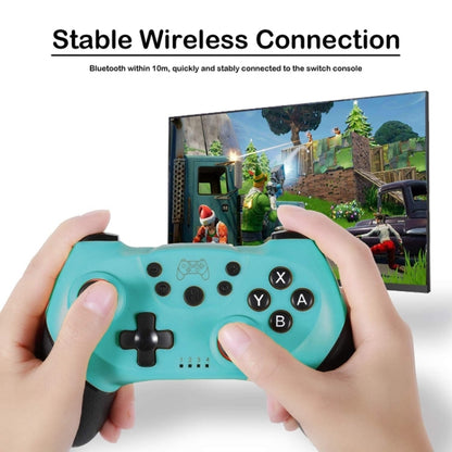 6-axis Bluetooth Joypad Gamepad Game Controller for Switch Pro(Green) - Gamepads by buy2fix | Online Shopping UK | buy2fix