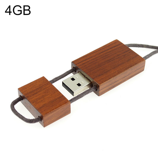 4 GB Wood Material Series USB Flash Disk - USB Flash Drives by buy2fix | Online Shopping UK | buy2fix