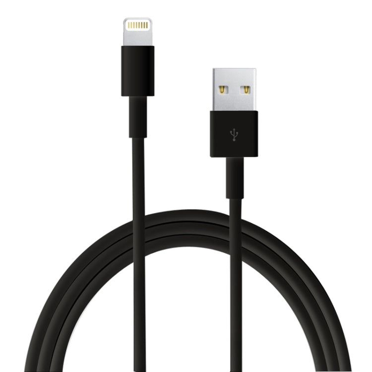 1m High Quality 8 Pin USB Sync Data / Charging Cable for iPhone, iPad(Black) - Normal Style Cable by buy2fix | Online Shopping UK | buy2fix