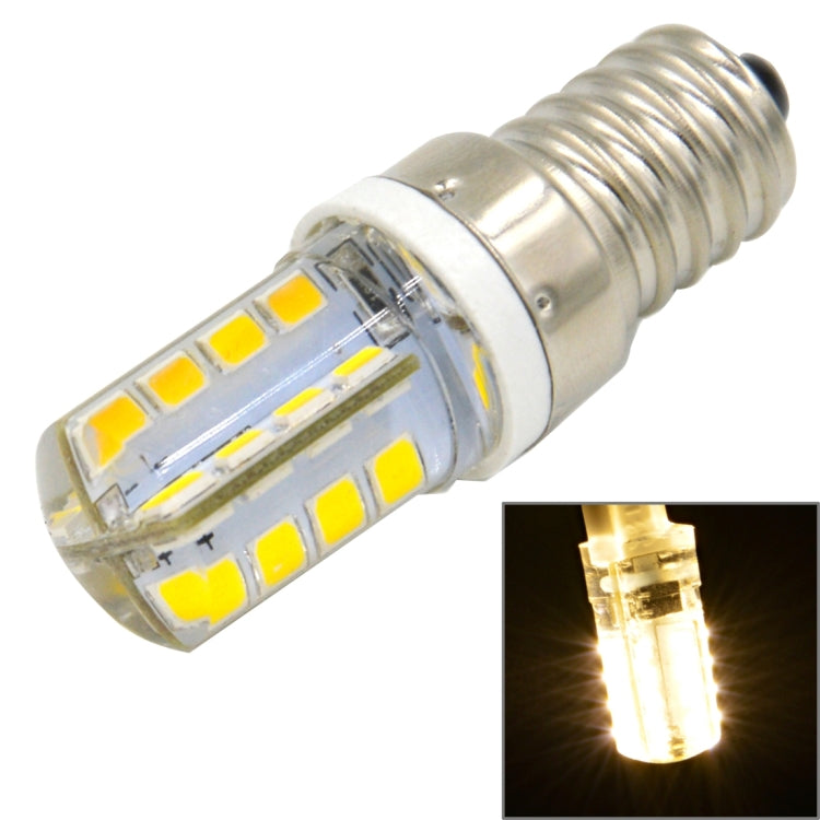 E14 3.5W 240LM Silicone Corn Light Bulb, 32 LED SMD 2835, Warm White Light, AC 220V - LED Blubs & Tubes by buy2fix | Online Shopping UK | buy2fix