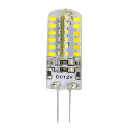 G4 3.5W 170LM Silicone Corn Light Bulb, 48 LED SMD 3014, White Light, DC 12V - LED Blubs & Tubes by buy2fix | Online Shopping UK | buy2fix