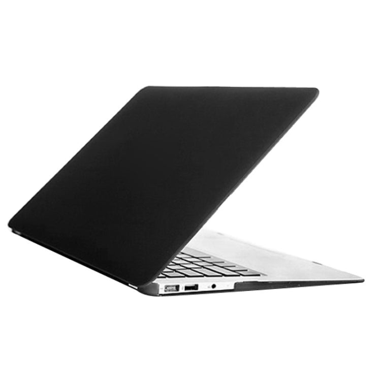 For MacBook Air 13.3 inch A1466 2012-2017 / A1369 2010-2012 Laptop Frosted Hard Plastic Protective Case(Black) - MacBook Air Cases by buy2fix | Online Shopping UK | buy2fix