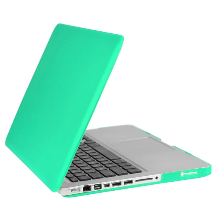 ENKAY for Macbook Pro 15.4 inch (US Version) / A1286 Hat-Prince 3 in 1 Frosted Hard Shell Plastic Protective Case with Keyboard Guard & Port Dust Plug(Green) - MacBook Pro Cases by ENKAY | Online Shopping UK | buy2fix