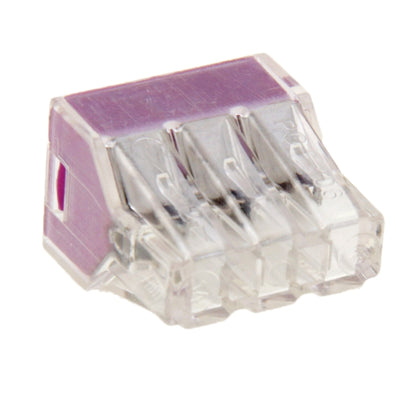 10 PCS 6 Pin Junction Box Push-in Wire Connector for Sectional Area 1-2.5 Square Millimeter Hard Wire - Cable Ties & Organizers by buy2fix | Online Shopping UK | buy2fix
