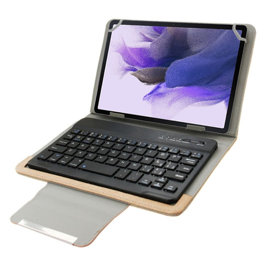Universal Leather Tablet Case with Separable Bluetooth Keyboard and Holder for 7 inch Tablet PC(Brown) - Universal Keyboard by buy2fix | Online Shopping UK | buy2fix