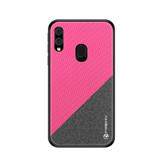 PINWUYO Honors Series Shockproof PC + TPU Protective Case for Galaxy A20 / A30 (Rose Red) - Galaxy Phone Cases by PINWUYO | Online Shopping UK | buy2fix
