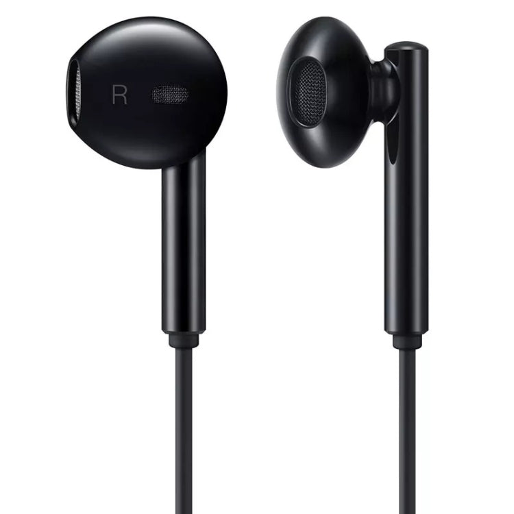 Original Huawei CM33 Type-C Headset Wire Control In-Ear Earphone with Mic for Huawei P20 Series, Mate 10 Series(Black) - Type-C Earphone by Huawei | Online Shopping UK | buy2fix