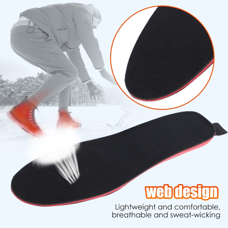 Rechargeable Electric Heating Insole Wireless Remote Control Smart Thermal Insole,Size:Medium(34-40 Size) - Shoes Care by buy2fix | Online Shopping UK | buy2fix