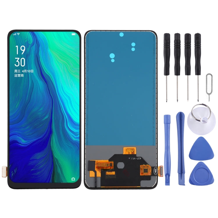 For OPPO Reno 5G TFT Material LCD Screen and Digitizer Full Assembly, No Fingerprint Identification - LCD Screen by buy2fix | Online Shopping UK | buy2fix