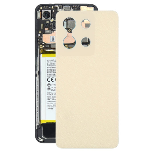 For vivo Y36 India Original Battery Back Cover(Gold) - Back Cover by buy2fix | Online Shopping UK | buy2fix