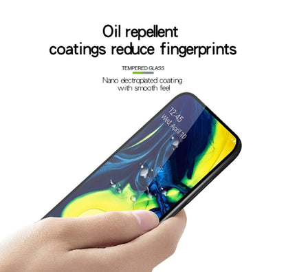 PINWUYO 9H 2.5D Full Glue Tempered Glass Film for Galaxy A80 / A90 - Galaxy Tempered Glass by PINWUYO | Online Shopping UK | buy2fix