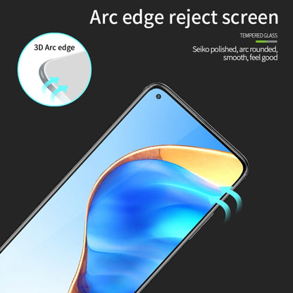For Xiaomi Mi 10T / 10T Pro MOFI 9H 3D Explosion-proof Curved Screen Tempered Glass Film(Black) -  by MOFI | Online Shopping UK | buy2fix