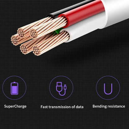 XJ-041 6A USB to USB-C / Type-C Fast Charging Data Cable, Length: 1.5m - USB-C & Type-C Cable by buy2fix | Online Shopping UK | buy2fix