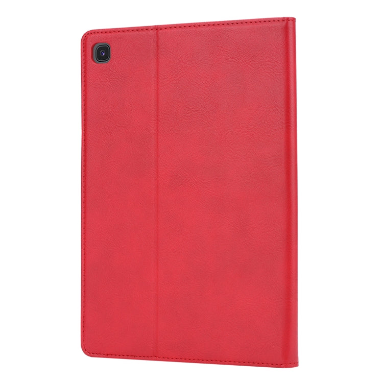 Knead Skin Texture Horizontal Flip Leather Case for Galaxy Tab A 8 2019 P200 / P205, with Photo Frame & Holder & Card Slots & Wallet(Red) - Tab A 8.0 & S Pen (2019) P200/P205 by buy2fix | Online Shopping UK | buy2fix