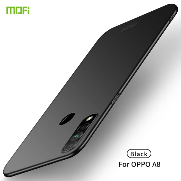 For OPPO A8 MOFI Frosted PC Ultra-thin Hard Case(Black) - OPPO Cases by MOFI | Online Shopping UK | buy2fix