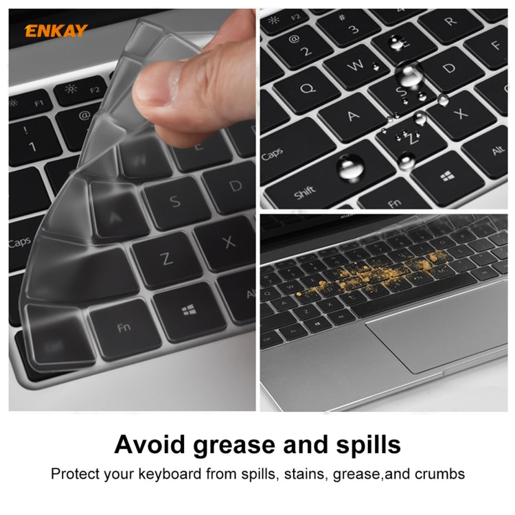 For Huawei MateBook X Pro (2019 / 2020) ENKAY Ultrathin Soft TPU Keyboard Protector Film, US Version - Keyboard Protector by ENKAY | Online Shopping UK | buy2fix