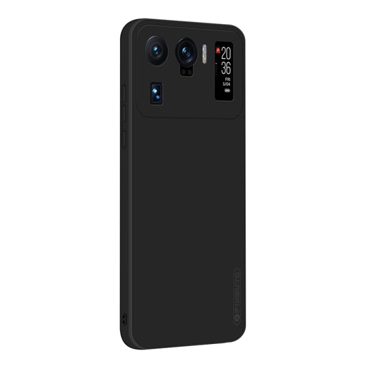 For Xiaomi Mi 11 Ultra PINWUYO Touching Series Liquid Silicone TPU Shockproof Case(Black) - Xiaomi Cases by PINWUYO | Online Shopping UK | buy2fix