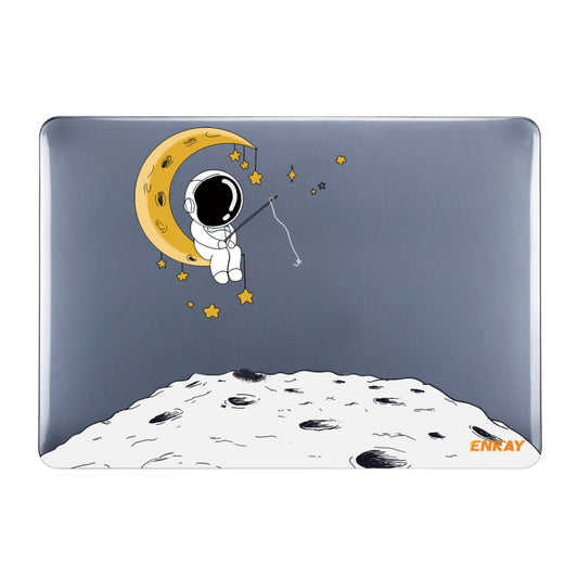 ENKAY Spaceman Pattern Laotop Protective Crystal Case for MacBook Pro 13.3 inch A1706 / A1708 / A1989 / A2159(Spaceman No.3) - MacBook Pro Cases by ENKAY | Online Shopping UK | buy2fix