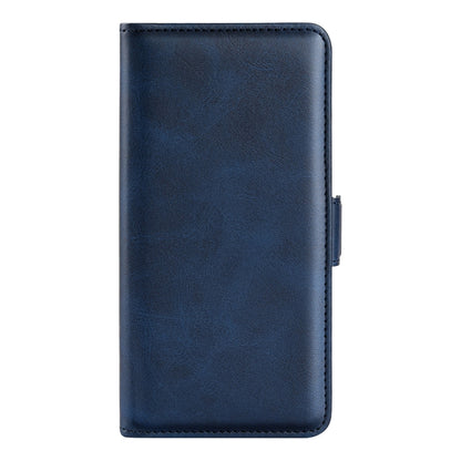 For Blackview A95 Dual-side Magnetic Buckle Leather Phone Case(Dark Blue) - More Brand by buy2fix | Online Shopping UK | buy2fix
