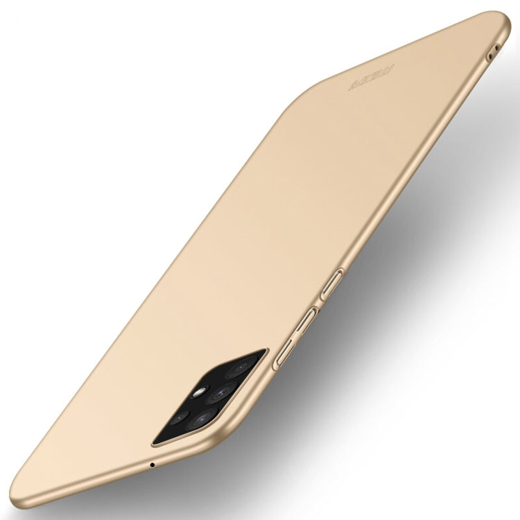 For Samsung Galaxy A32 4G MOFI Frosted PC Ultra-thin Hard Case(Gold) - Galaxy Phone Cases by MOFI | Online Shopping UK | buy2fix